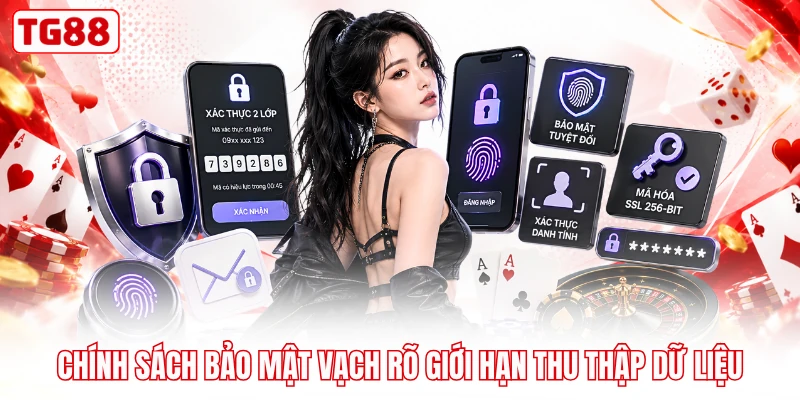 Chính sách bảo mật vạch rõ giới hạn thu thập dữ liệu