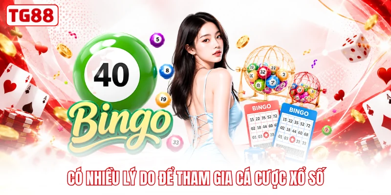 Có nhiều lý do để tham gia cá cược xổ số