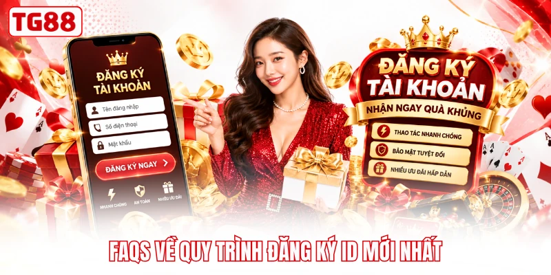 FAQs về quy trình đăng ký ID mới nhất