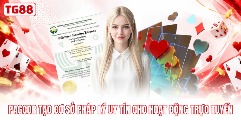 PAGCOR tạo cơ sở pháp lý uy tín cho hoạt động trực tuyến