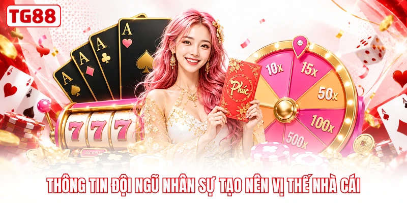 Thông tin đội ngũ nhân sự tạo nên vị thế nhà cái